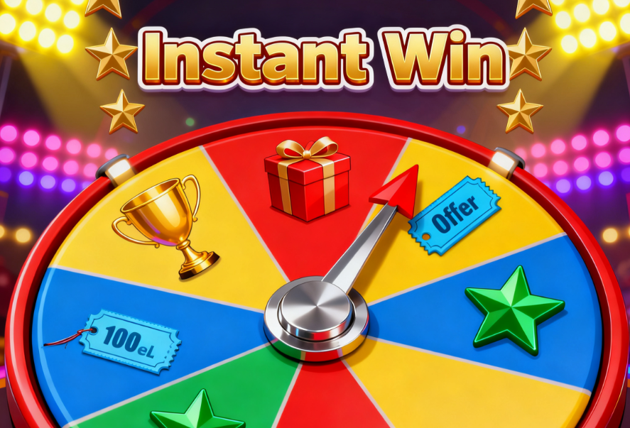 Instant Win Games with Spin the Wheel