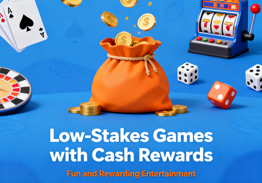 Low-Stakes Games with Cash Rewards
