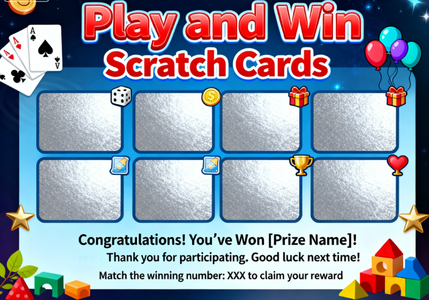 Play and Win Scratch Cards