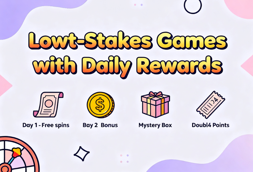 Low-Stakes Games with Daily Rewards