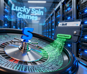 Lucky Spin Games Online with Skrill
