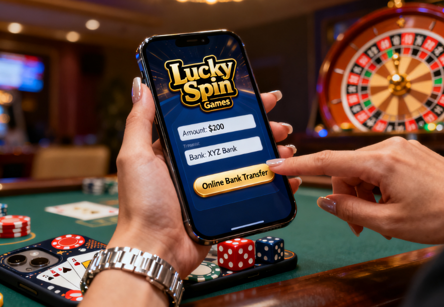 Lucky Spin Games Online Bank Transfer