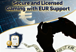 Secure and Licensed Gaming with EUR Support