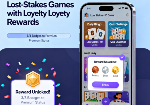 Low-Stakes Games with Loyalty Rewards