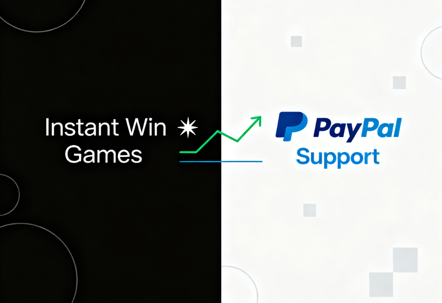 Instant Win Games with PayPal Support