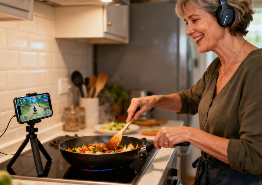 Online Gaming for Housewives