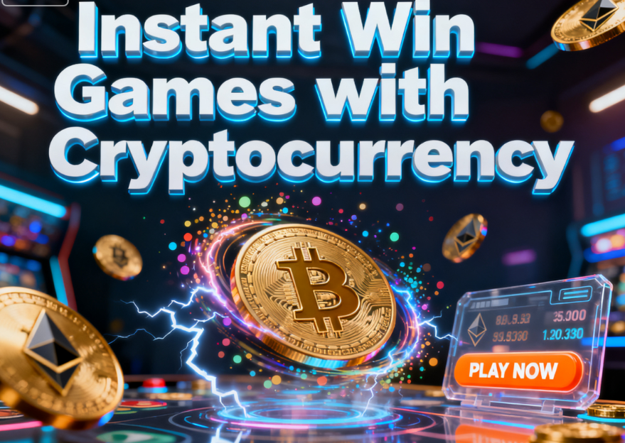 Instant Win Games with Cryptocurrency